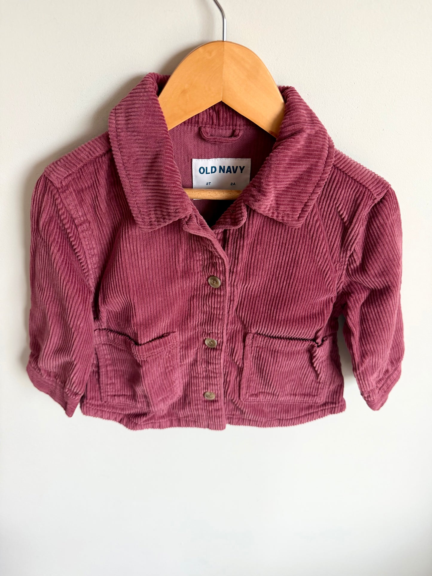 Rouge Corduroy Coat / 2T