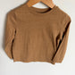 Tan Long Sleeve Top / 3-4T
