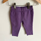 Plum Pants / 6-12m