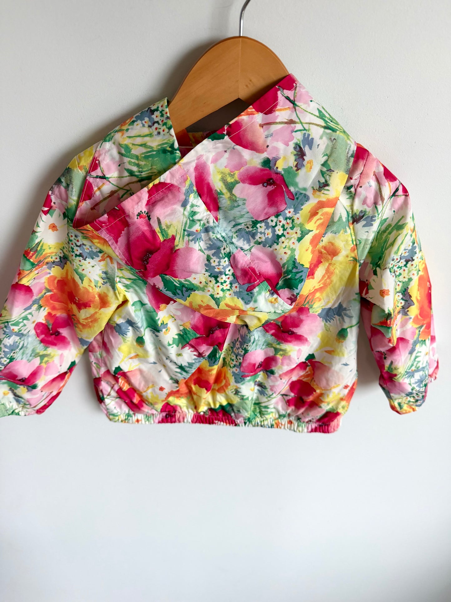 Gap Watercolour Floral Jacket / 3T