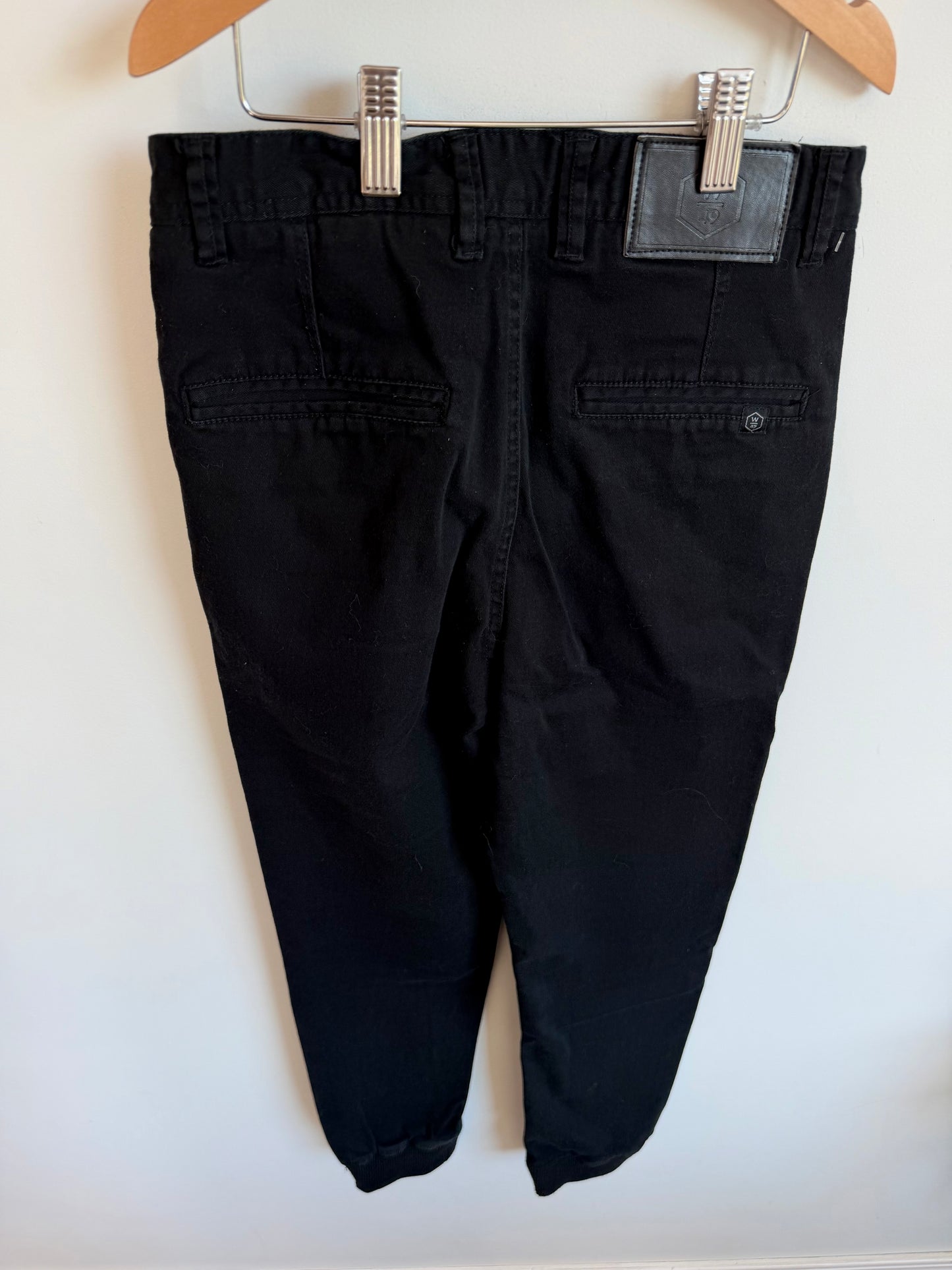 West 49 Black Tapered Joggers  / 11-12 years