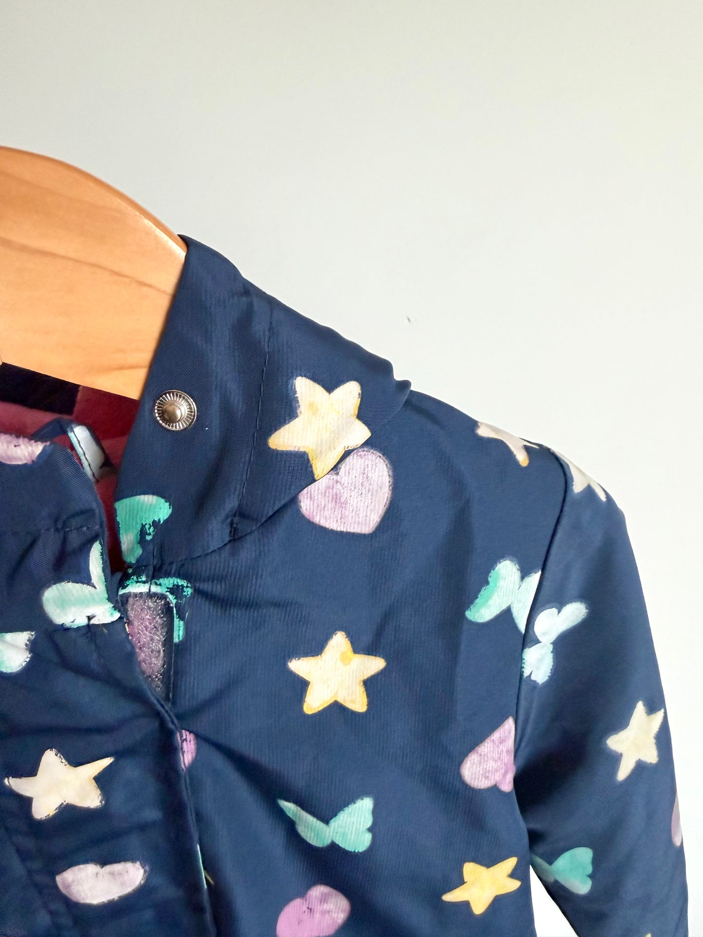 Navy Colour Changing Shapes Jacket  (PLAY) / 2T