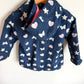 Navy Colour Changing Shapes Jacket  (PLAY) / 2T