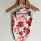 Pink Rose Swaddle Cocoon + Headband / 0-1m