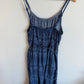 Indigo Aztec Romper with Skirt / 8 years