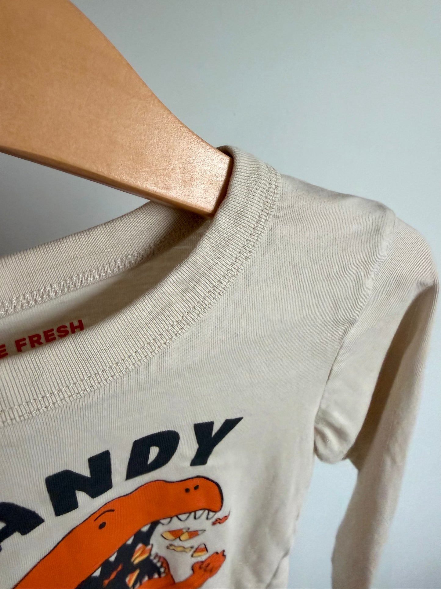 Candy Corn-Ivore Top / 3-4T