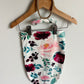 Flowers with Leaves Swaddle Cocoon + Headband / 0-1m
