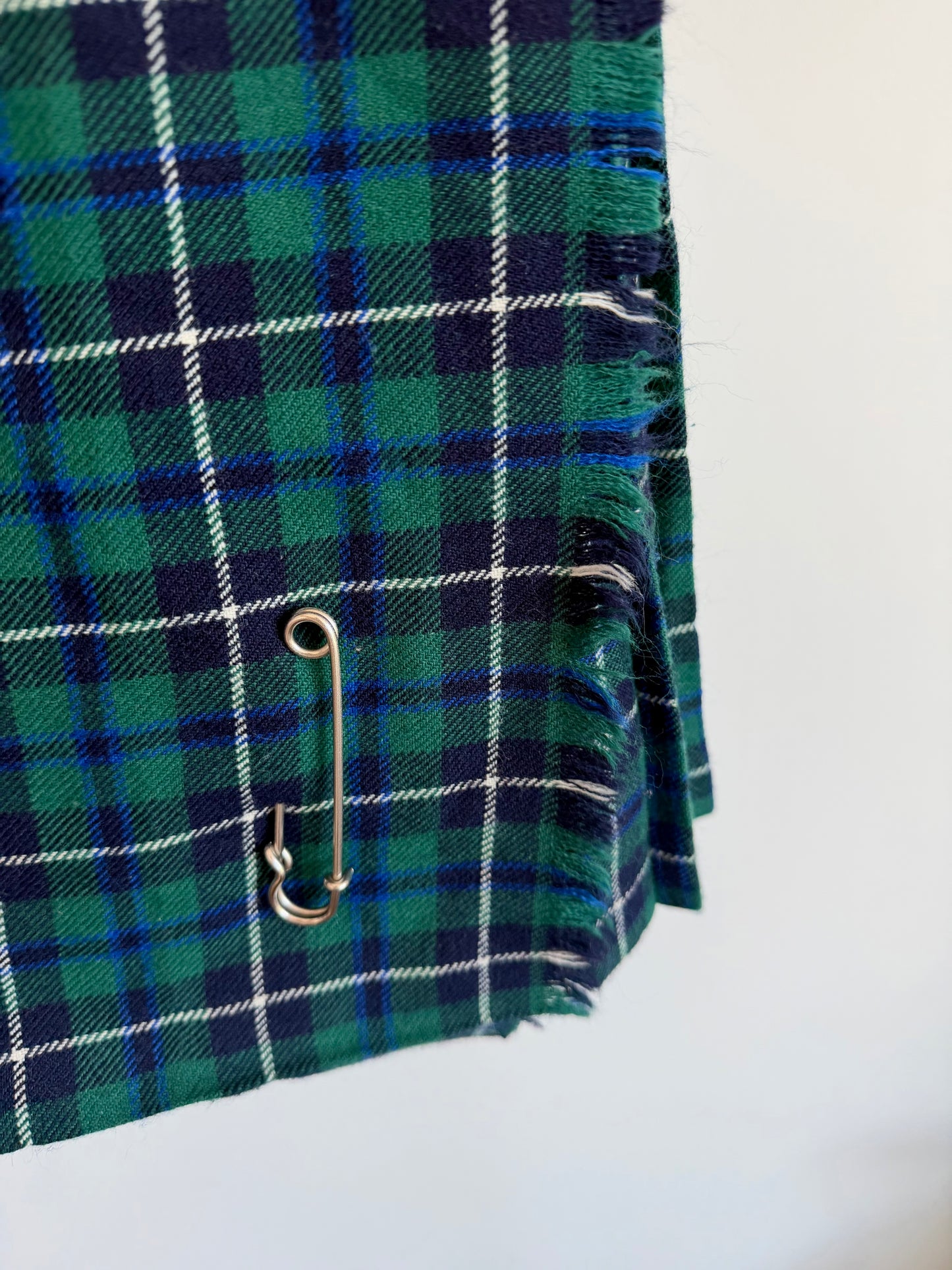 Vintage Tartan Skirt / 12 years