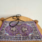 Purple with Gold Accents Flourishes Purse or Bag