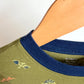 Green Dino Pattern Long Sleeve Top / 3T