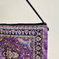 Purple with Gold Accents Flourishes Purse or Bag
