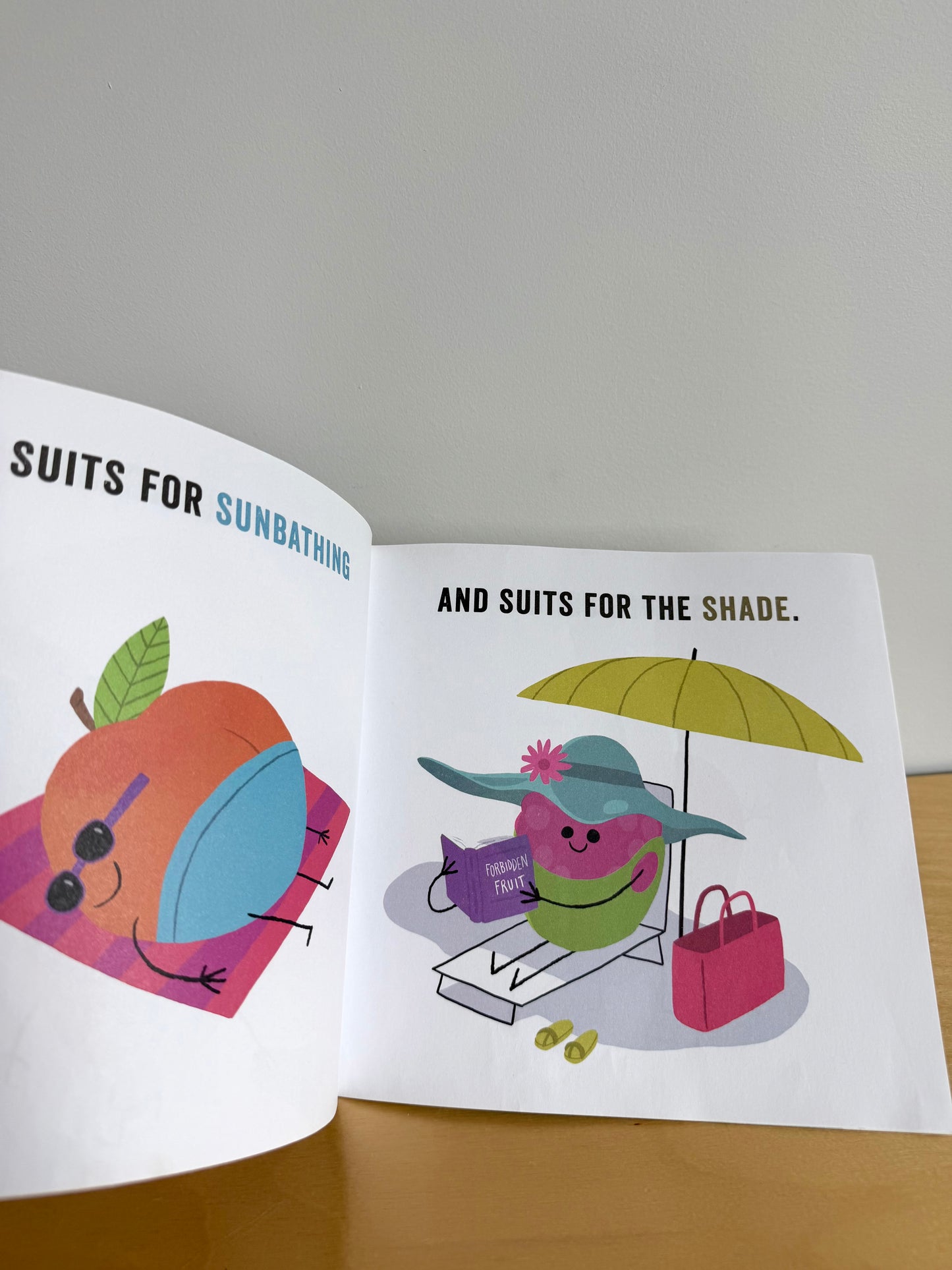Fruits in Suits Softcover Book / 0-5 years