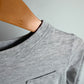 Grey Pocket Long Sleeve Top / 3T