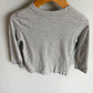 Grey Pocket Long Sleeve Top / 3T