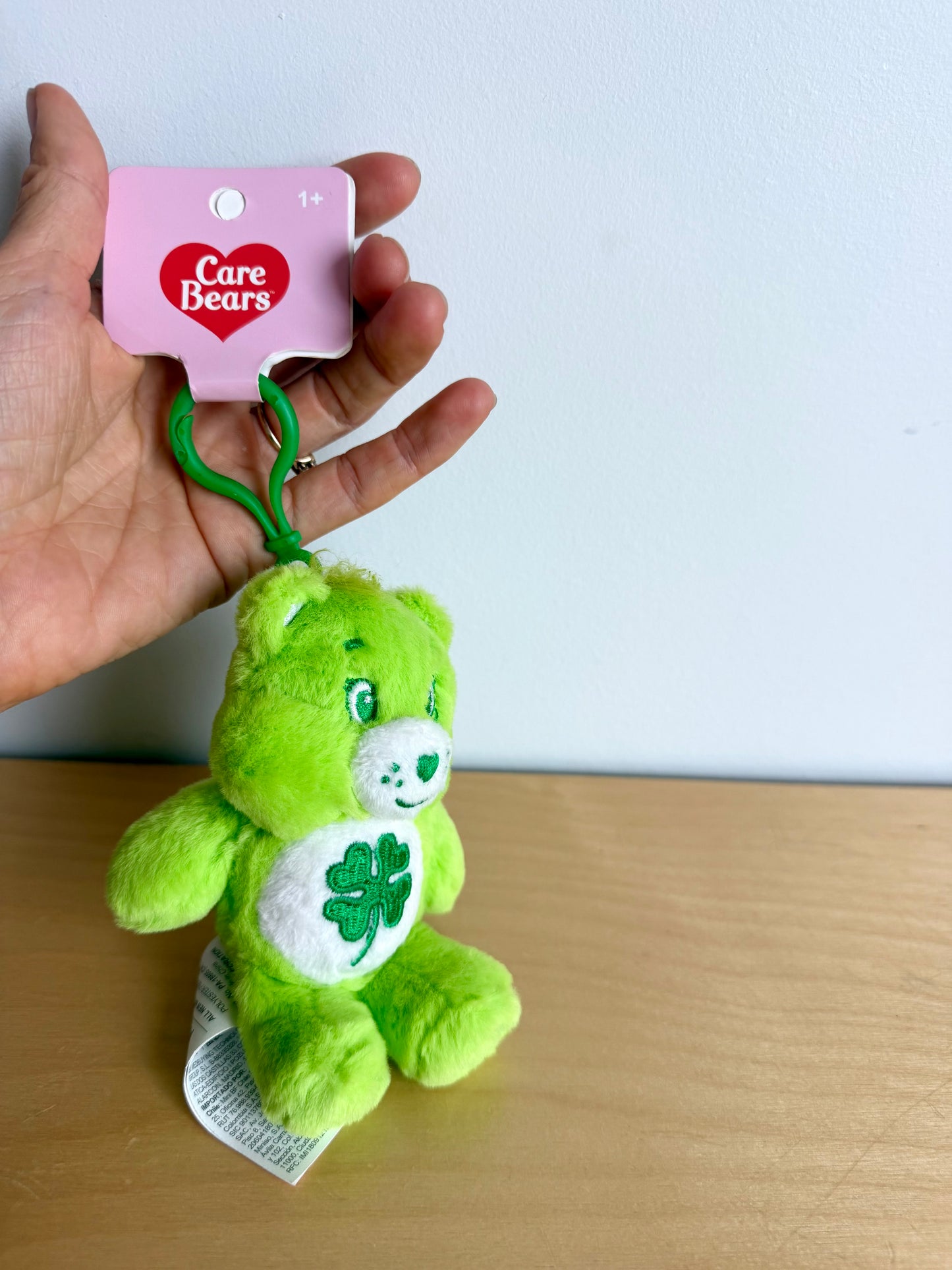 Clover Care Bears Keychain