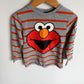 Elmo Striped Long Sleeve Top / 2-3T