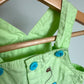 Pooh Green Short Overalls / 9m