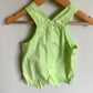 Pooh Green Short Overalls / 9m