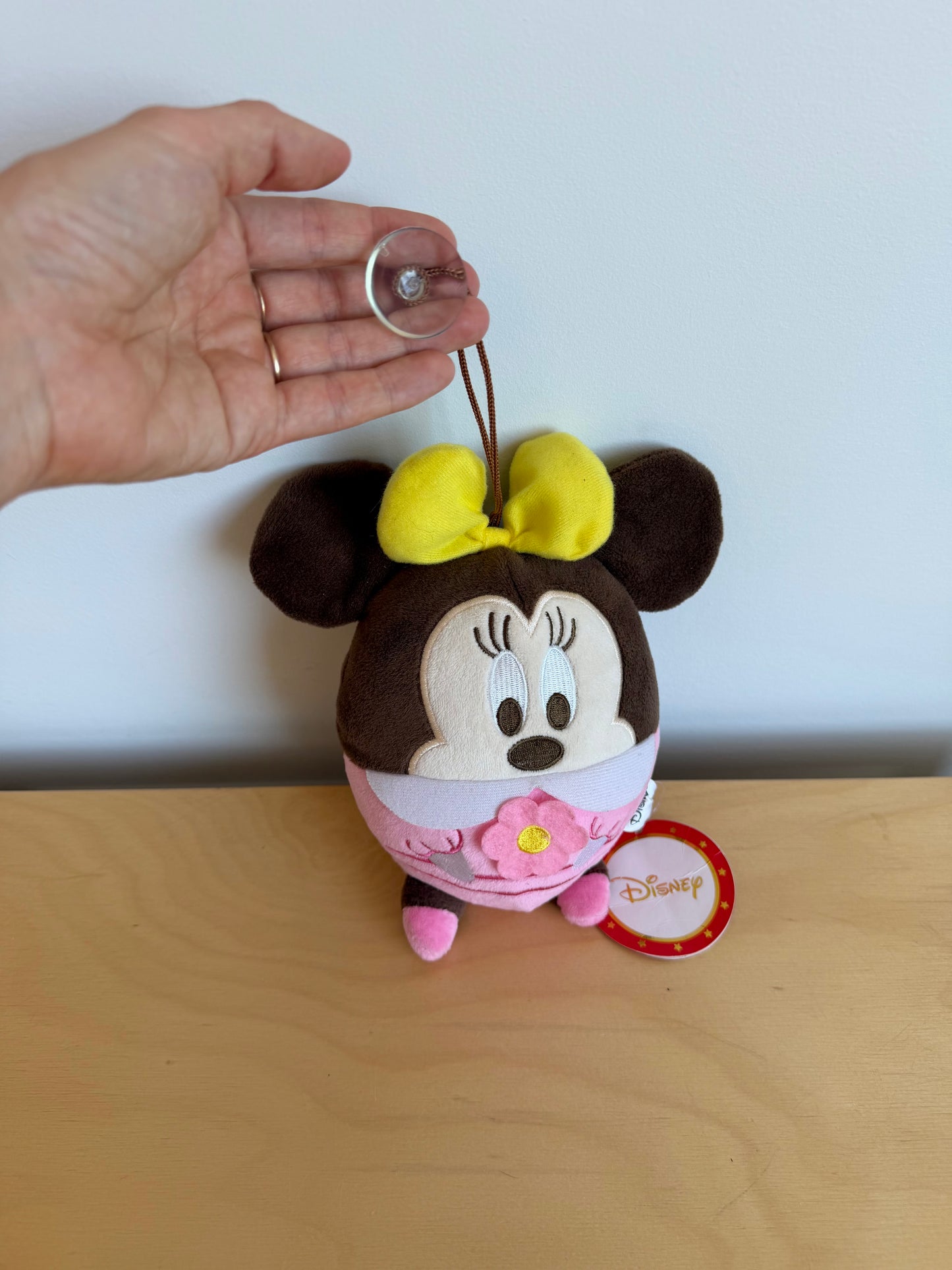 Minnie Suction Cup Hanging Stuffy (With tags)