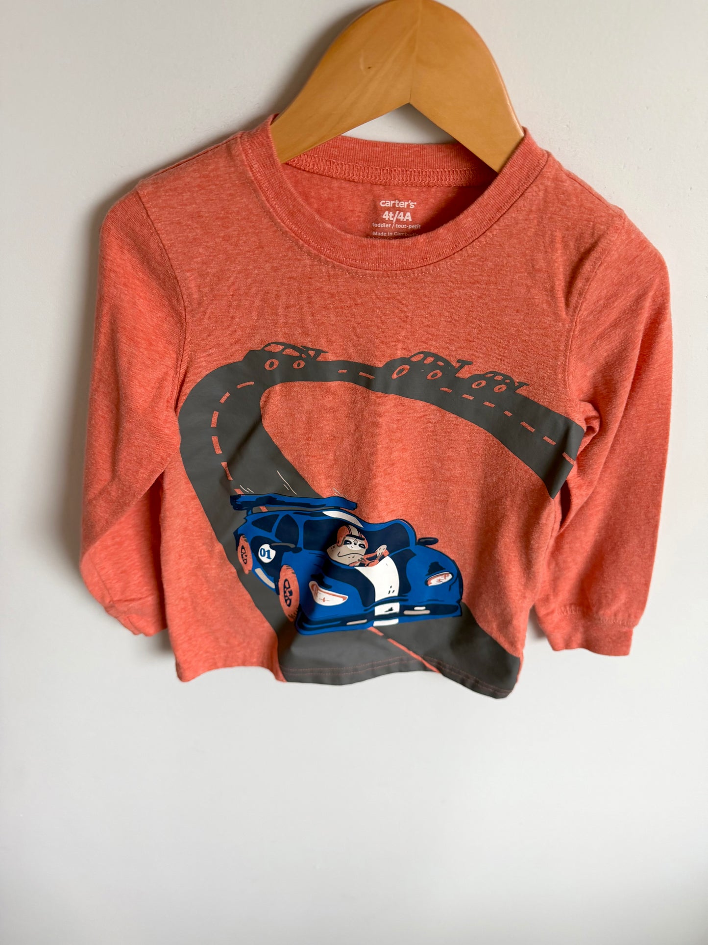 Car Sloth Top / 4T