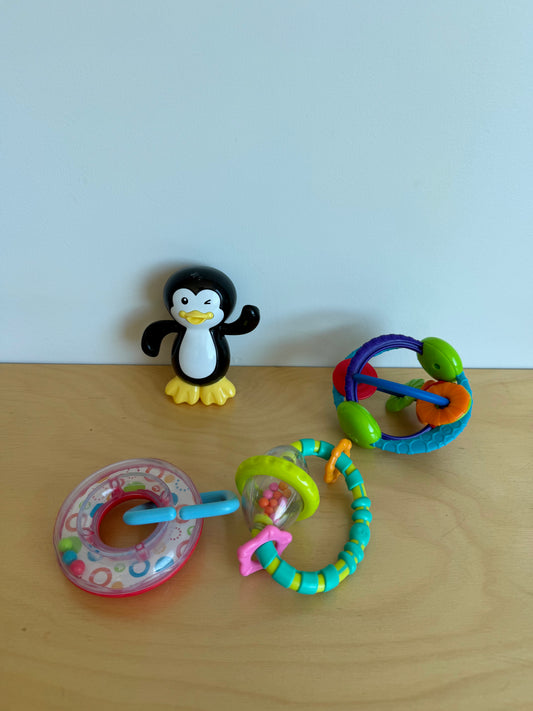 Set of 4 Grab Toys (No Shipping)