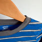 Blue Pocket Striped Top / 4T