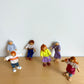 Bendable Wooden Mini Doll Toy Set