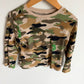 Camo Waffle Top / 4T