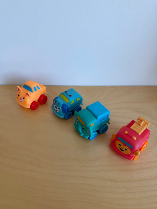 Animal Car Toys (Set of four)