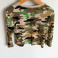 Camo Waffle Top / 4T