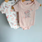 Set of 2 Minnie Mouse Bodysuits / 0-3m
