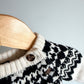 Black + White Knit Sweater / 0-3m