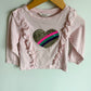 Heart Sequins Top / 2-3T