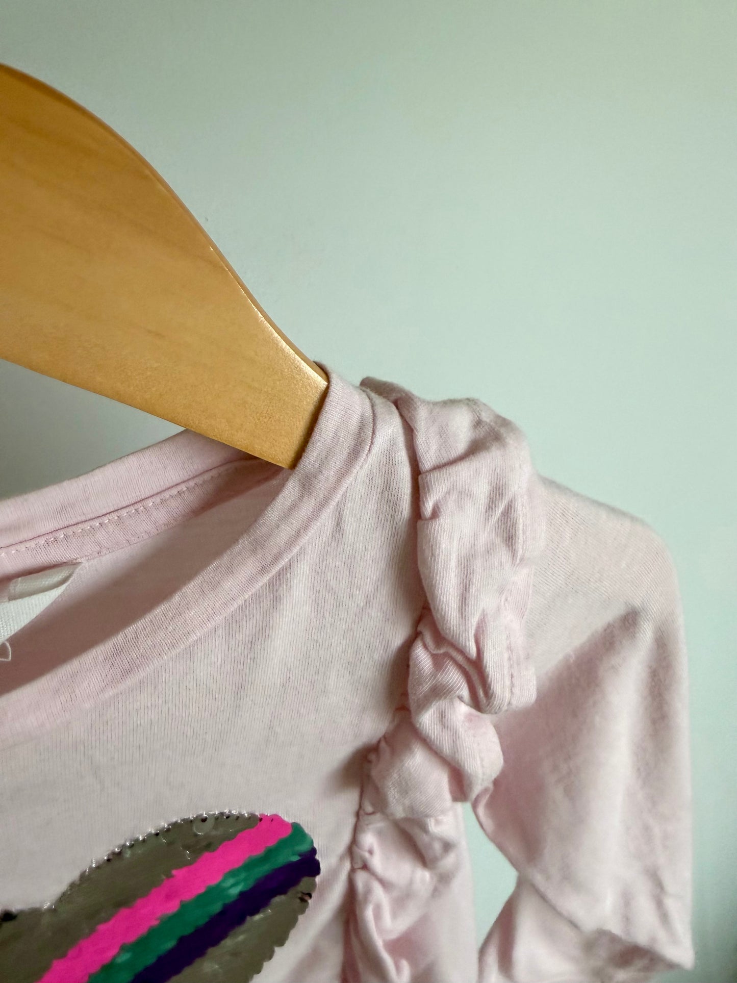 Heart Sequins Top / 2-3T