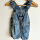 Pin Stripe Short Overalls / 18m