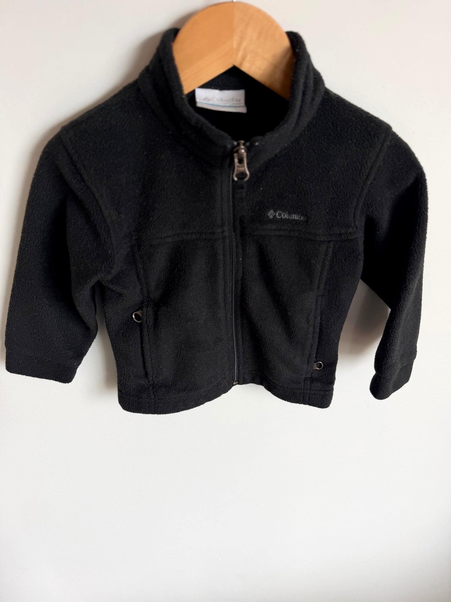 Black Columbia Fleece Zip Up / 2T