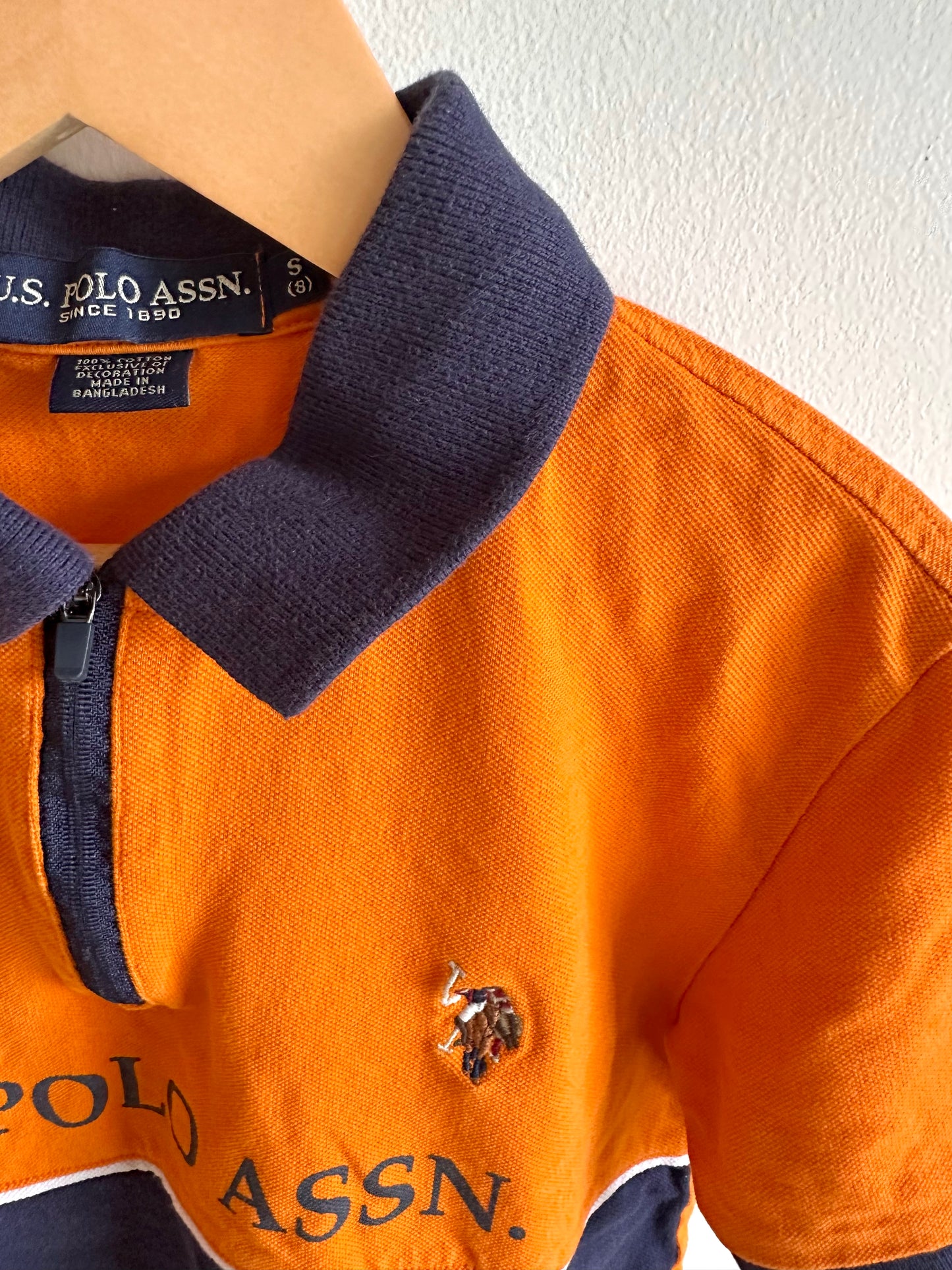 U.S. Polo Assn. Collar T-Shirt / 8 years (sm)