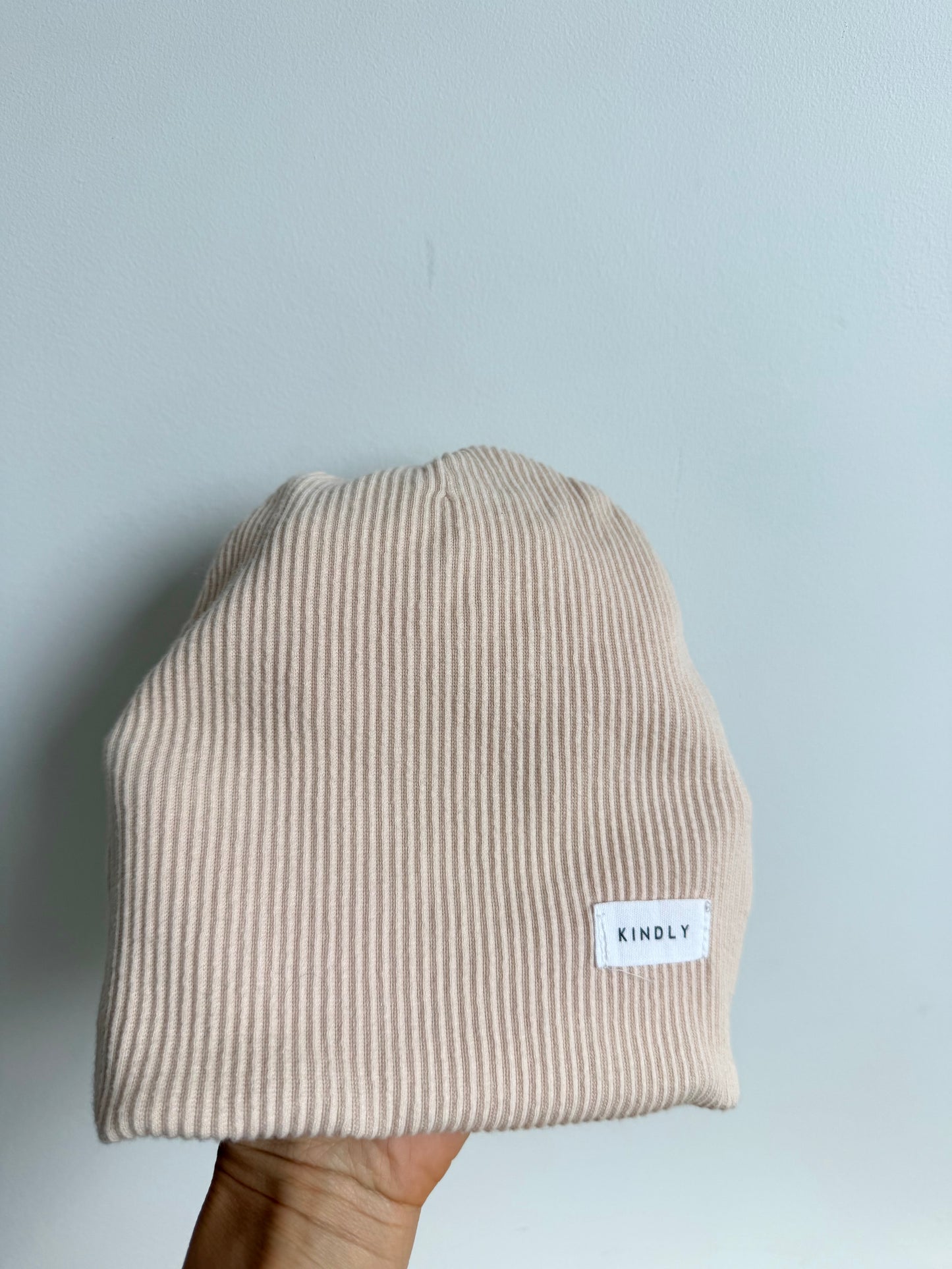 Kindly Cream Ribbed Toque / 2-3T?