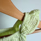 Lime Button Jumpsuit / 3-6m