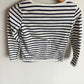 Striped Knotted Long Sleeve Top / 4T