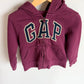 Gap Plum Zipper Hoodie / 4T