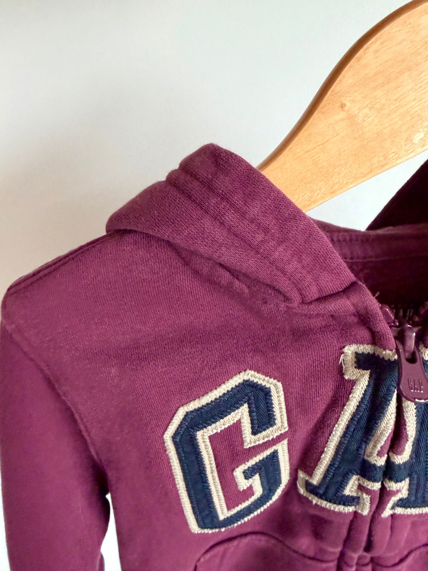 Gap Plum Zipper Hoodie / 4T