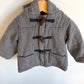 Gap Grey Hooded Peacoat / 12-18m