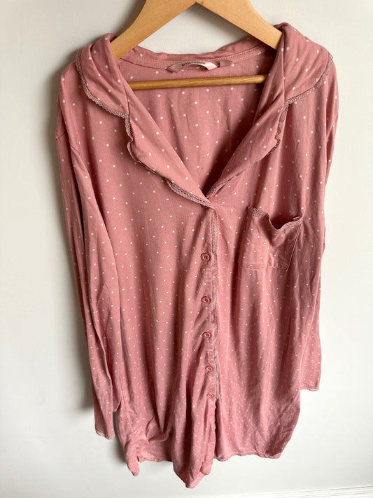 Dotted Blush Gown / Medium