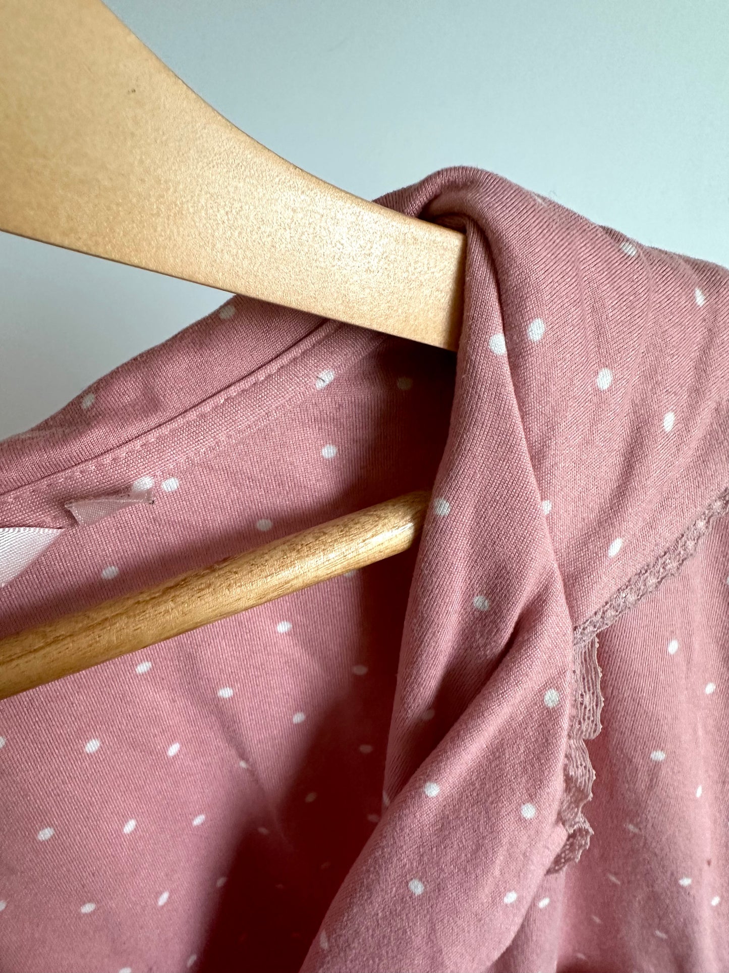 Dotted Blush Gown / Medium