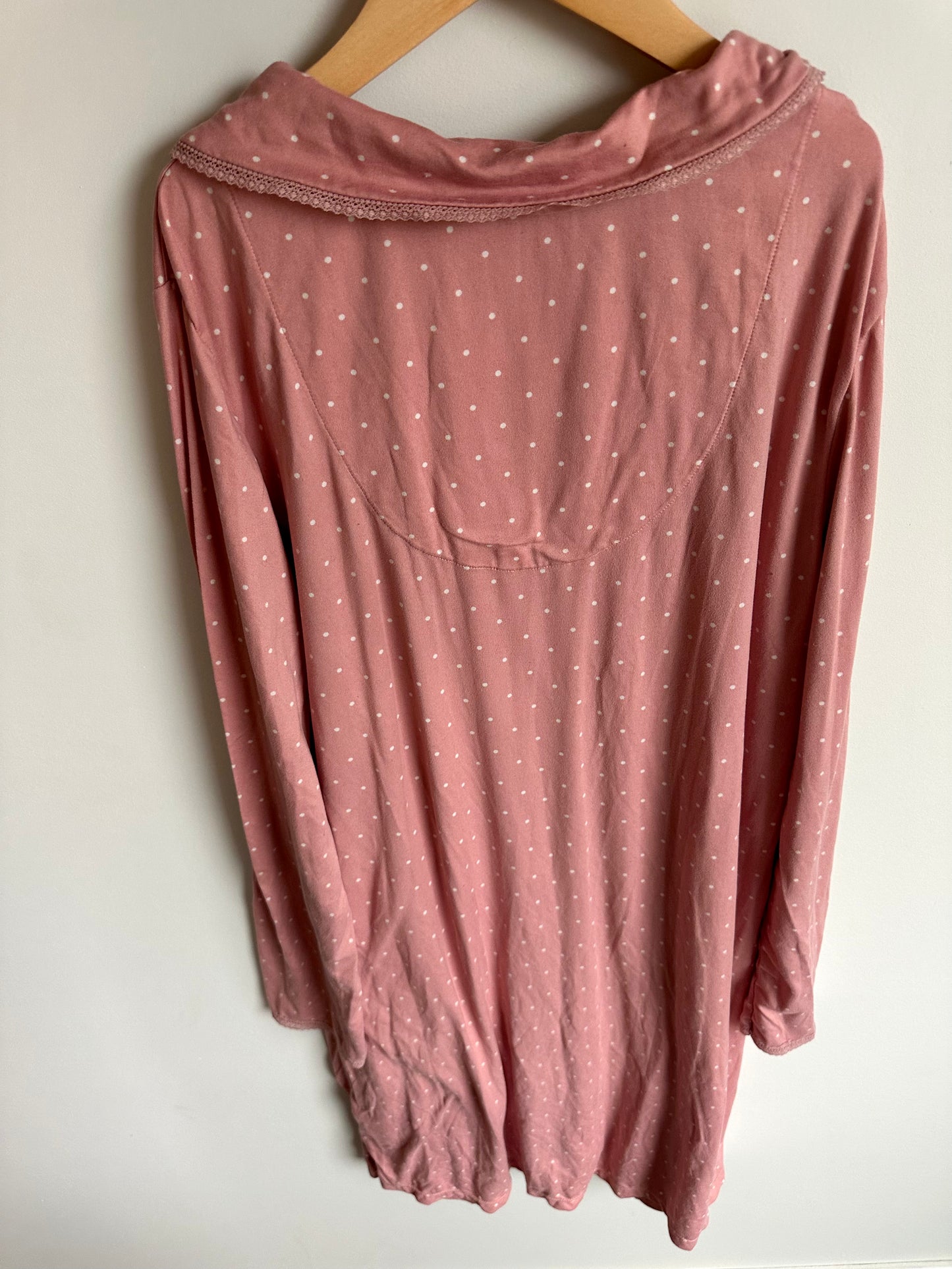 Dotted Blush Gown / Medium