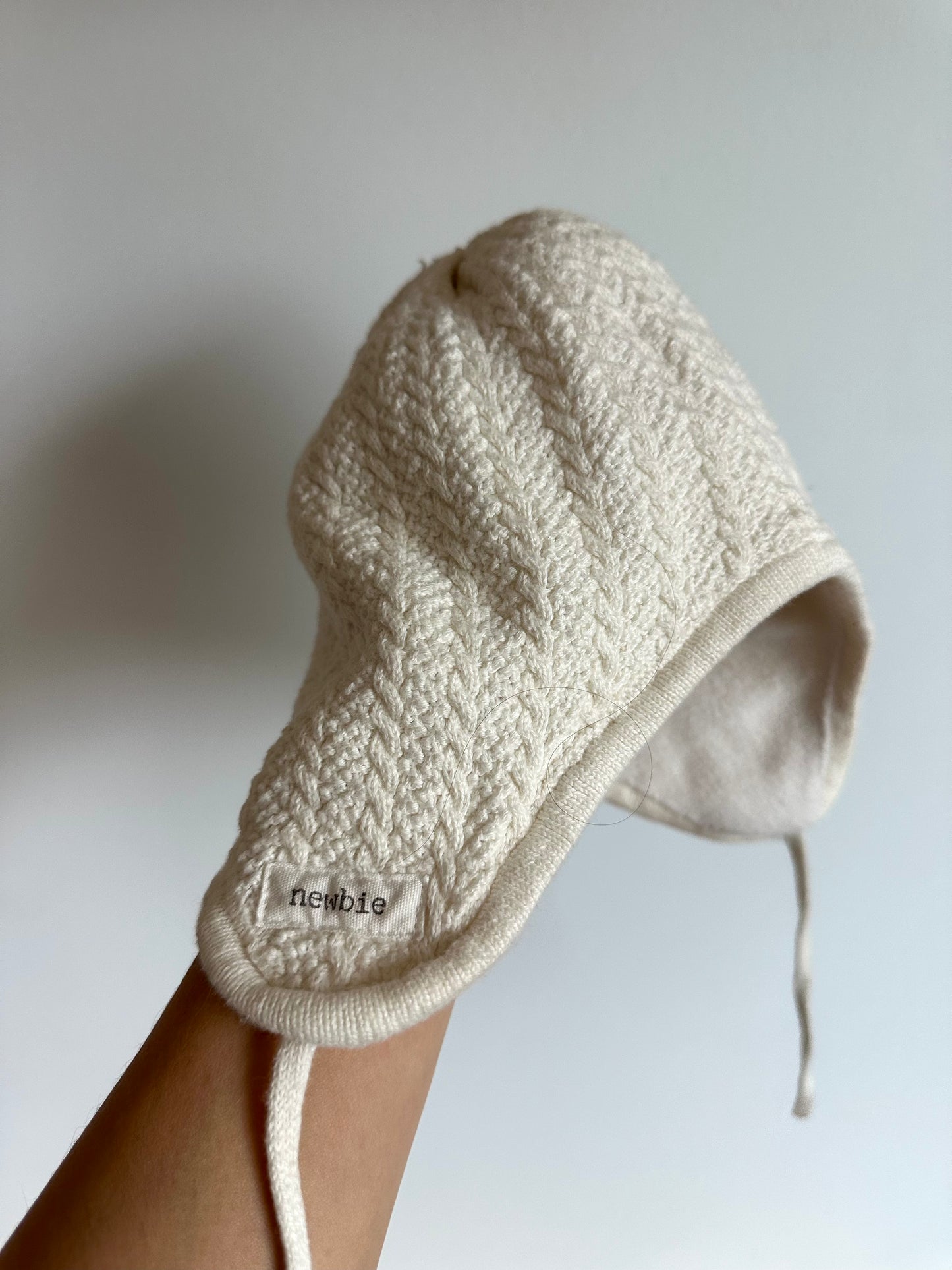 Newbie Cream Toque / 12-24m
