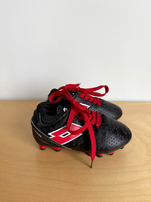 Lotto Red Laces Soccer Shoes / Size 8 Toddler