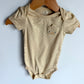 Set of Two Dotted Animal Pocket Bodysuits / 12m
