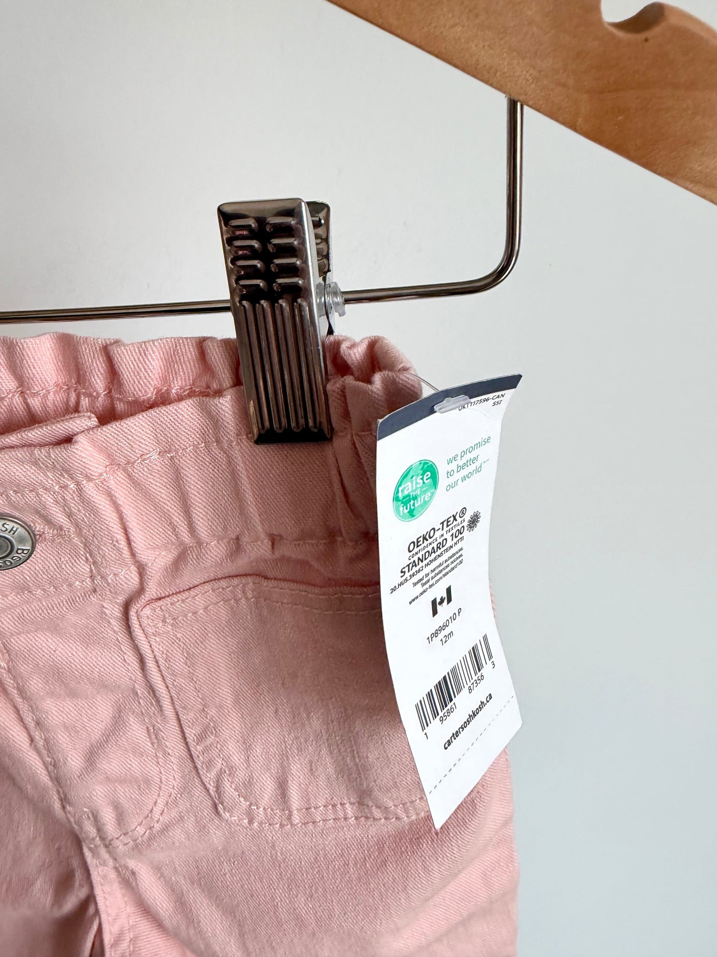 Oshkosh Pint Elastic Waist Pants (With Tags) / 12m